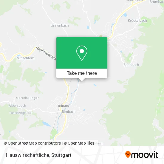 Карта Hauswirschaftliche