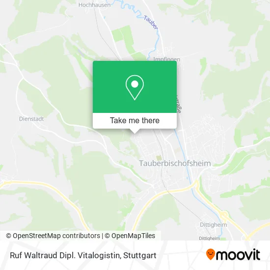 Карта Ruf Waltraud Dipl. Vitalogistin