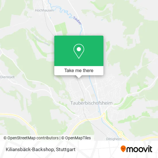 Карта Kiliansbäck-Backshop