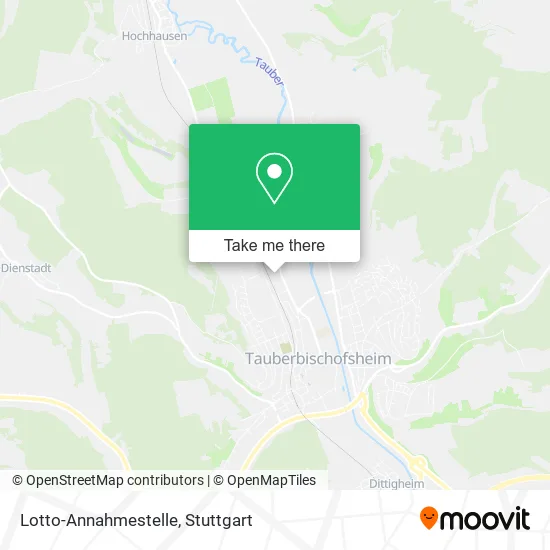 Карта Lotto-Annahmestelle