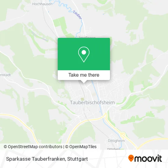 Карта Sparkasse Tauberfranken
