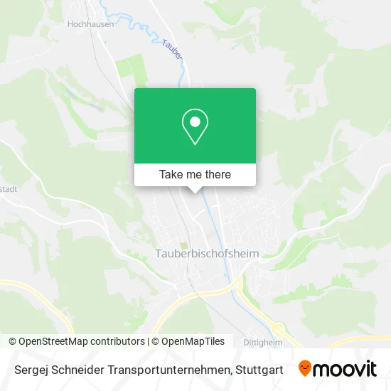 Карта Sergej Schneider Transportunternehmen