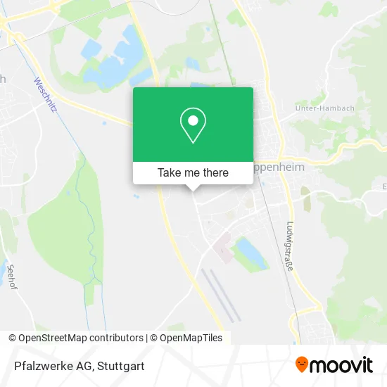 Карта Pfalzwerke AG