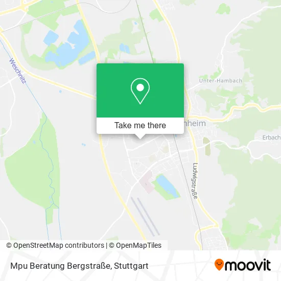 Карта Mpu Beratung Bergstraße