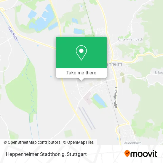 Карта Heppenheimer Stadthonig