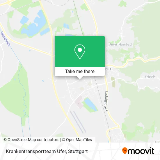 Карта Krankentransportteam Ufer