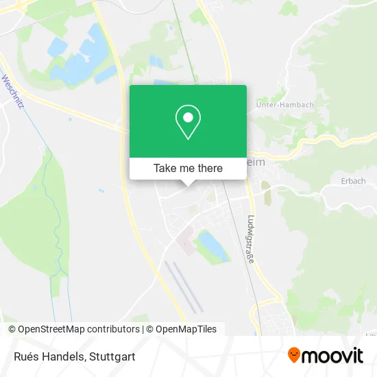 Карта Rués Handels