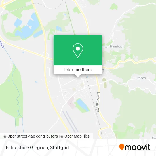 Карта Fahrschule Giegrich