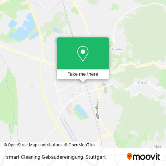 Карта smart Cleaning Gebäudereinigung