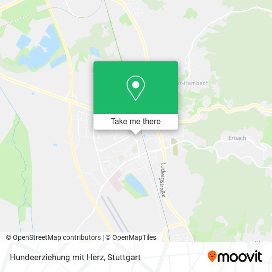 Hundeerziehung mit Herz map