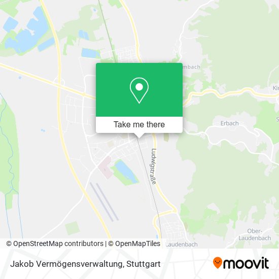 Jakob Vermögensverwaltung map