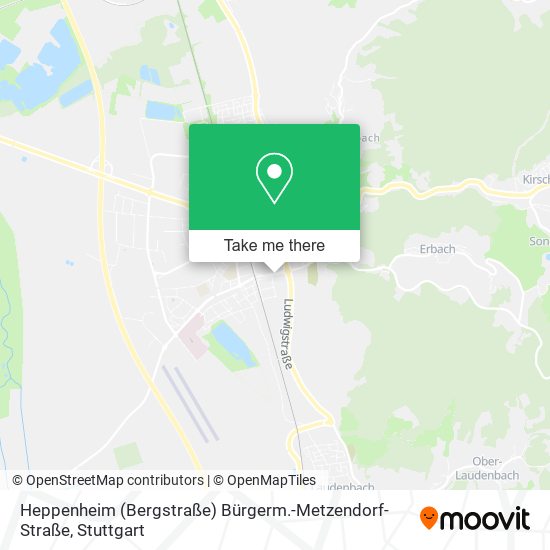 Heppenheim (Bergstraße) Bürgerm.-Metzendorf-Straße map