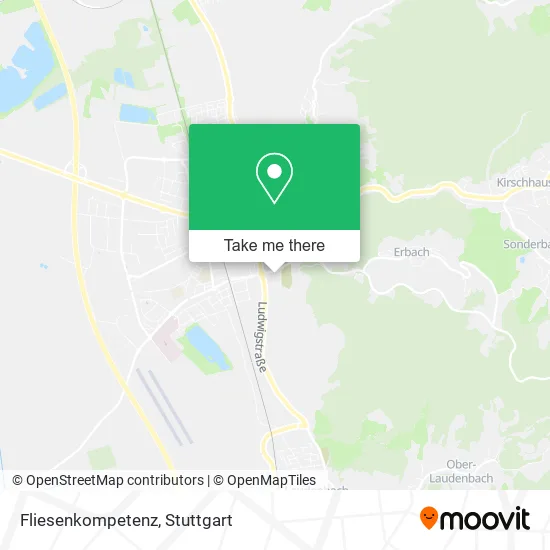 Карта Fliesenkompetenz