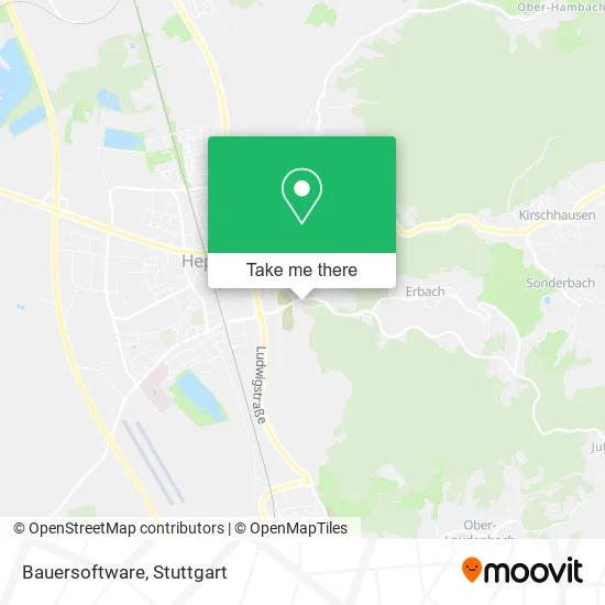 Bauersoftware map