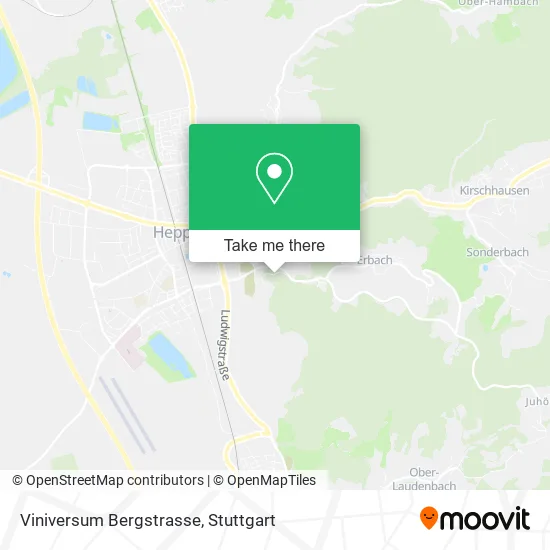 Карта Viniversum Bergstrasse