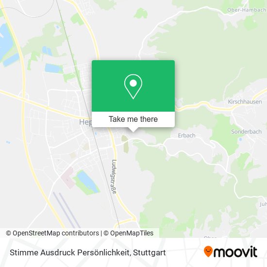 Stimme Ausdruck Persönlichkeit map
