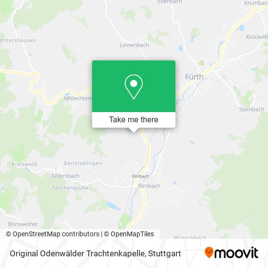 Original Odenwälder Trachtenkapelle map