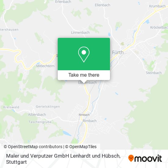 Maler und Verputzer GmbH Lenhardt und Hübsch map