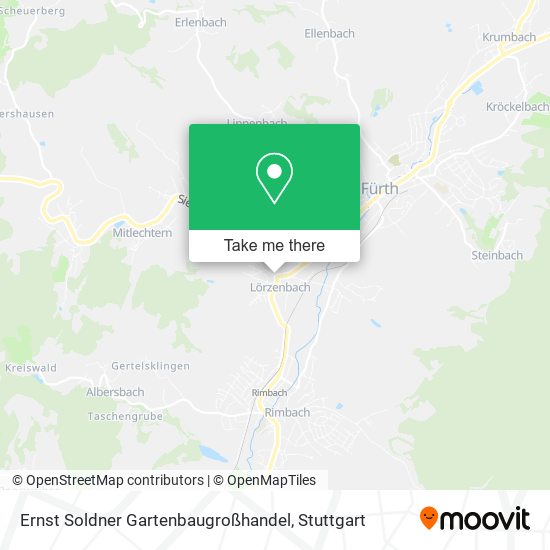 Ernst Soldner Gartenbaugroßhandel map