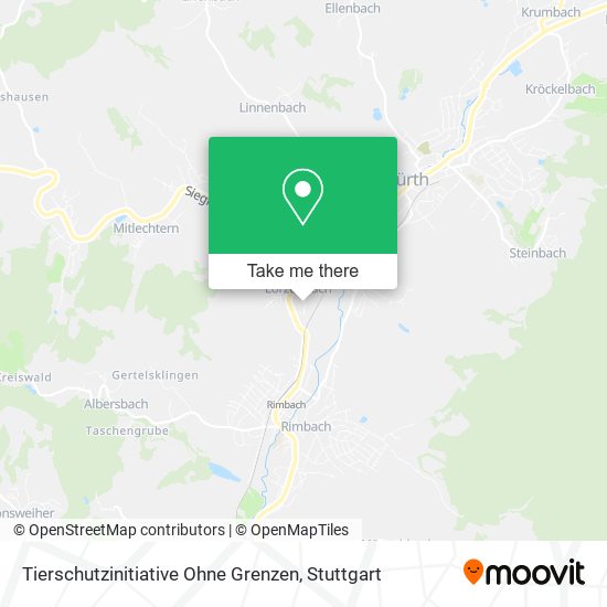 Tierschutzinitiative Ohne Grenzen map