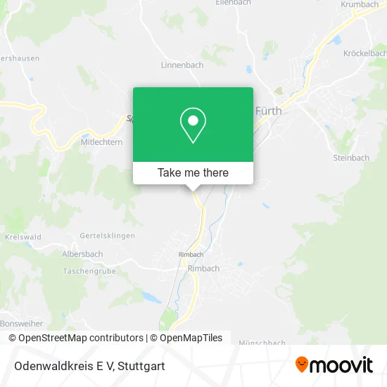 Карта Odenwaldkreis E V
