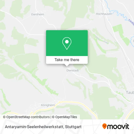 Карта Antaryamin-Seelenheilwerkstatt