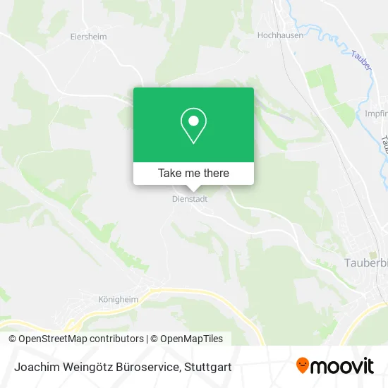 Карта Joachim Weingötz Büroservice