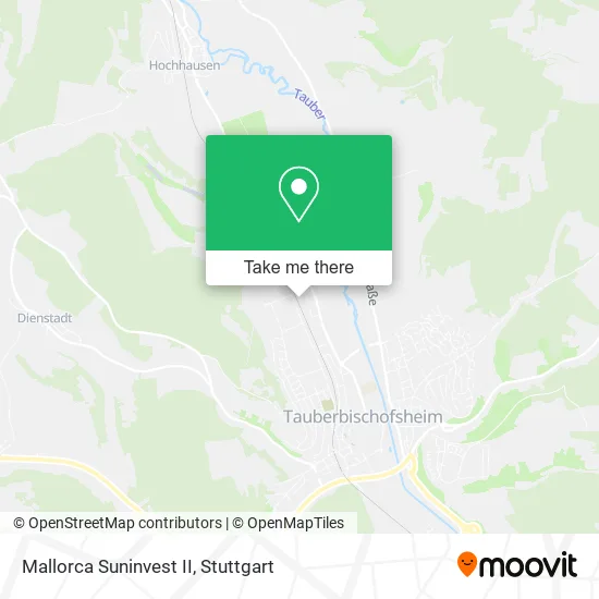 Карта Mallorca Suninvest II