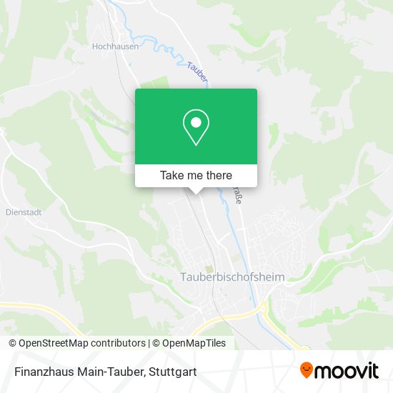 Finanzhaus Main-Tauber map