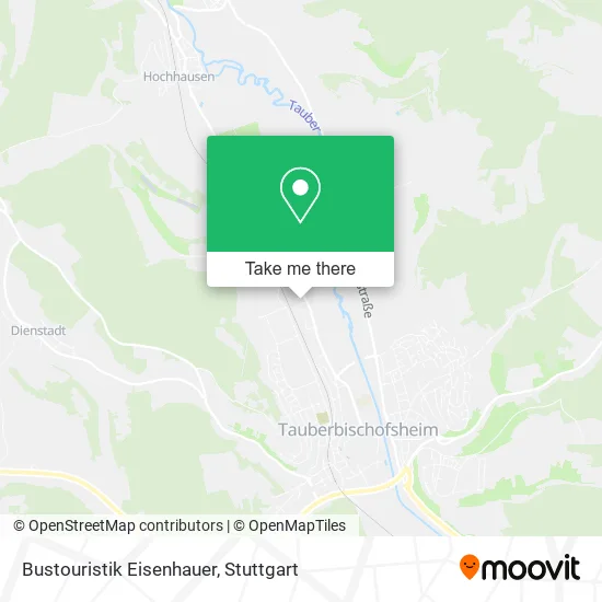 Карта Bustouristik Eisenhauer