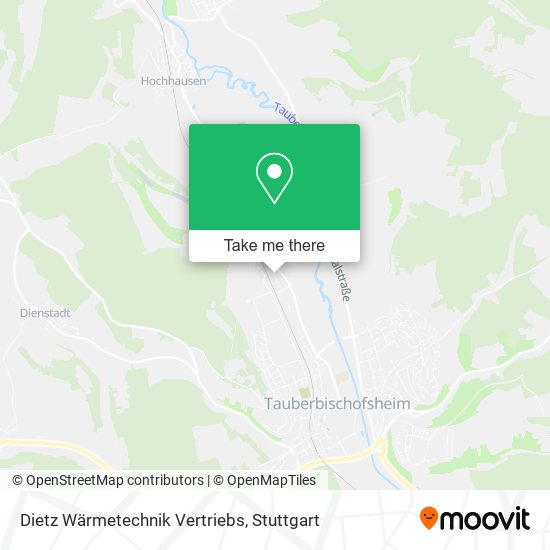 Dietz Wärmetechnik Vertriebs map