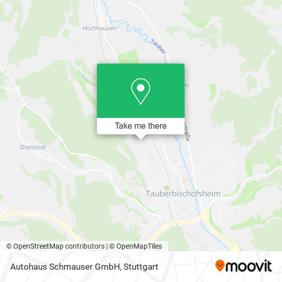 Autohaus Schmauser GmbH map