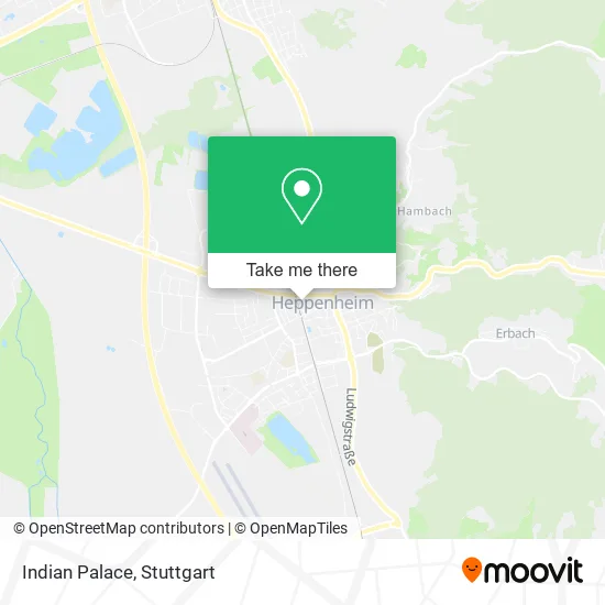 Карта Indian Palace