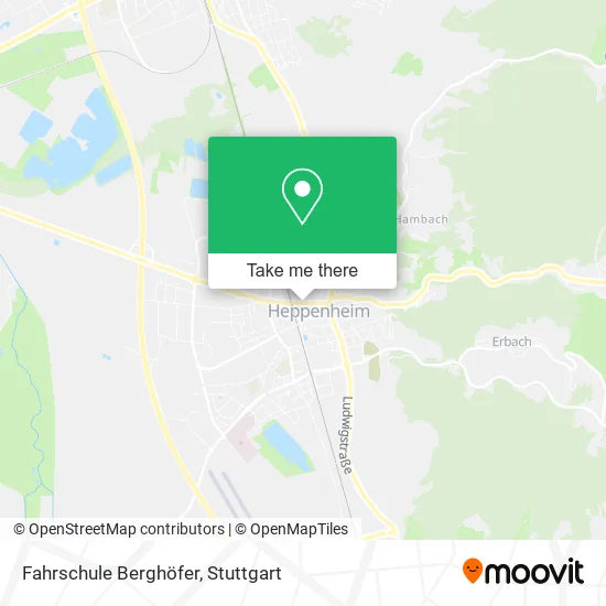 Карта Fahrschule Berghöfer