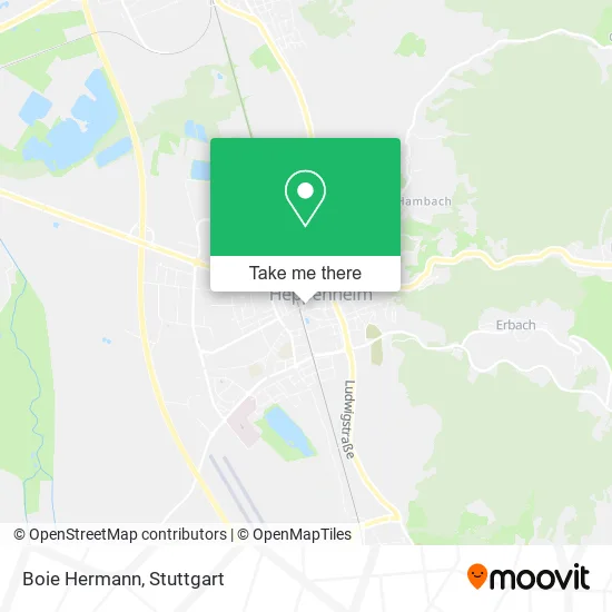 Карта Boie Hermann