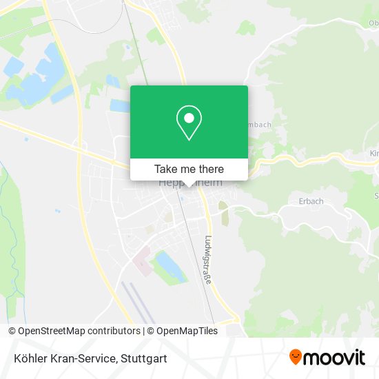 Карта Köhler Kran-Service