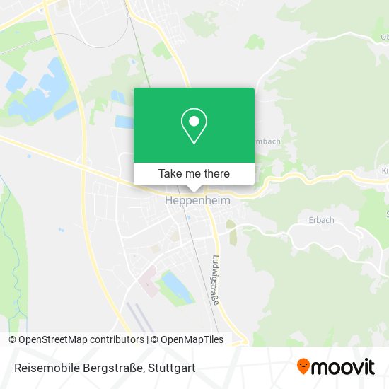 Reisemobile Bergstraße map