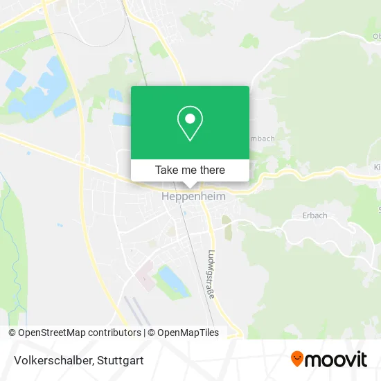 Карта Volkerschalber