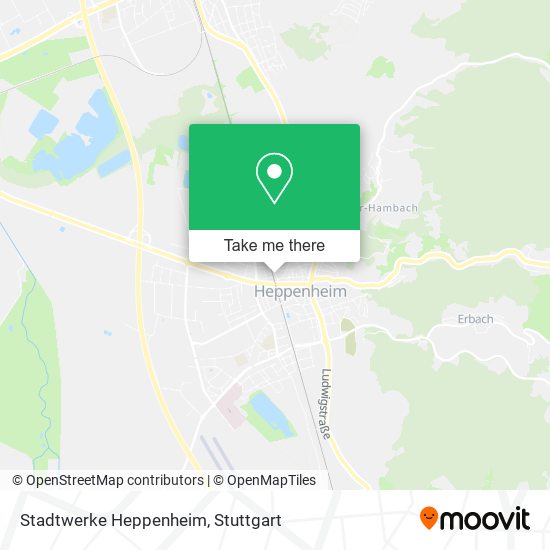 Stadtwerke Heppenheim map