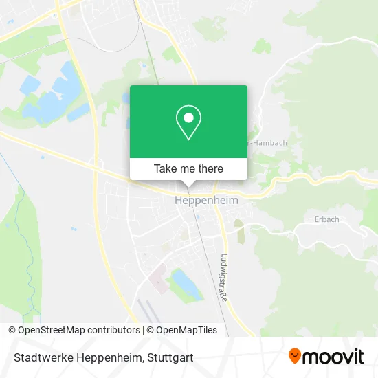 Карта Stadtwerke Heppenheim