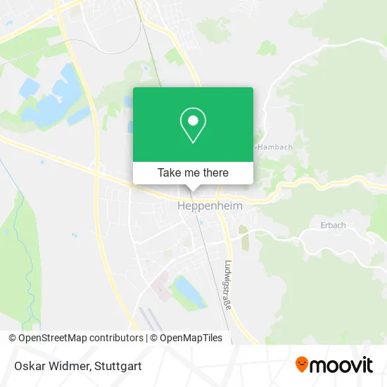 Карта Oskar Widmer