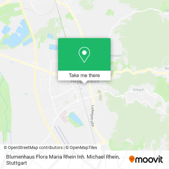 Карта Blumenhaus Flora Maria Rhein Inh. Michael Rhein