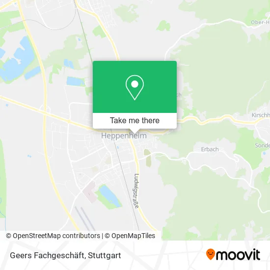 Карта Geers Fachgeschäft