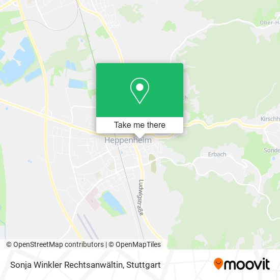 Sonja Winkler Rechtsanwältin map