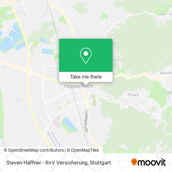 Карта Steven Häffner - R+V Versicherung