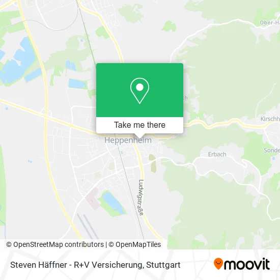 Карта Steven Häffner - R+V Versicherung