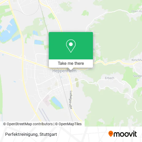 Карта Perfektreinigung