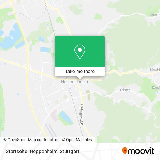 Карта Startseite: Heppenheim