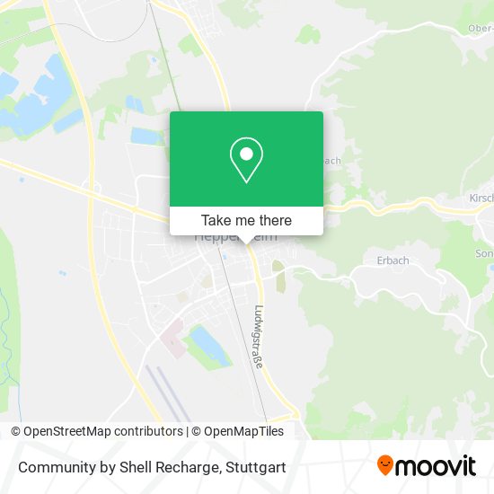 Community by Shell Recharge map