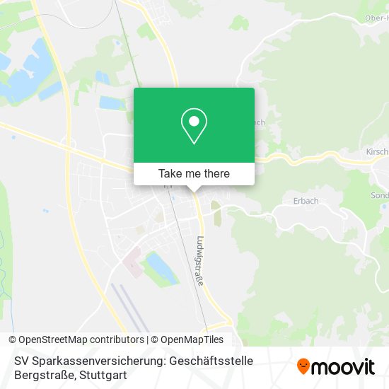 SV Sparkassenversicherung: Geschäftsstelle Bergstraße map